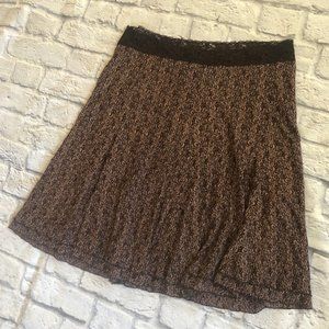 CAbi Stretch Lace Skirt NWOT XL